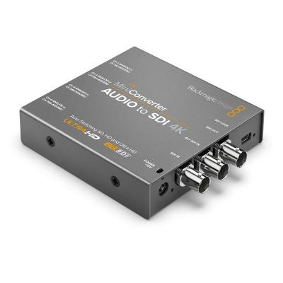 Blackmagic Design Mini Converter Audio to SDI 4K Converters Scalers & Enco. Part code: BMD-CONVMCAUDS4K.