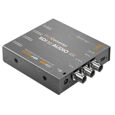 Blackmagic Design Mini Converter SDI to Audio 4K Converters Scalers & Enco. Part code: BMD-CONVMCSAUD4K.