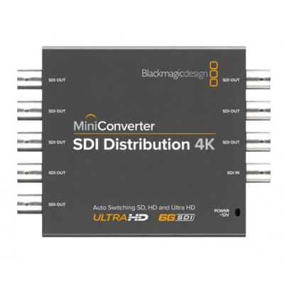 Blackmagic Design Mini Converter - SDI Distribution 4K Converters Scalers & Enco. Part code: BMD-CONVMSDIDA4K.