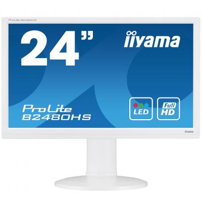 iiyama 24" ProLite B2480HS-W2 Monitor Monitors. Part code: B2480HS-W2.