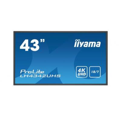 iiyama 43" ProLite LH4342UHS-B1 Display Commercial Displays. Part code: LH4342UHS-B1.
