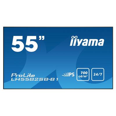 iiyama 55" ProLite LH5582SB-B1 Display Commercial Displays. Part code: LH5582SB-B1.