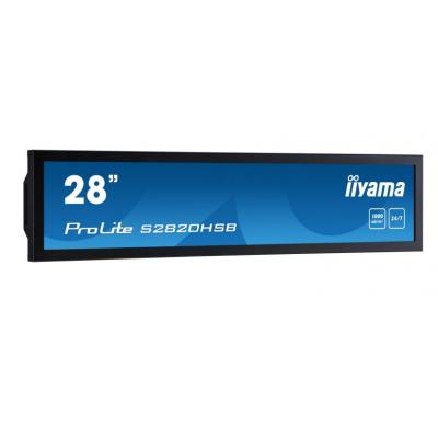 iiyama 28" ProLite S2820HSB-B1 Stretched Display Commercial Displays. Part code: S2820HSB-B1.