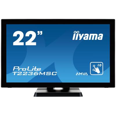 iiyama 22" ProLite T2236MSC-B2 Touch Screen Monitor Touch Monitors. Part code: T2236MSC-B2.