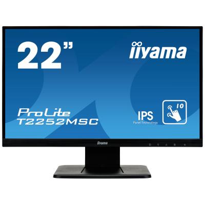 iiyama 22" ProLite T2252MSC-B1 Monitor Monitors. Part code: T2252MSC-B1.