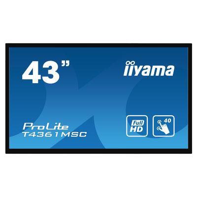 iiyama 43" ProLite T4361MSC-B1 Interactive Display Interactive Displays. Part code: T4361MSC-B1.