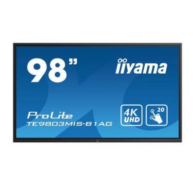 iiyama 98" ProLite TE9803MIS-B1AG Interactive Displa Interactive Displays. Part code: TE9803MIS-B1AG.