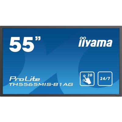 iiyama 55" ProLite TH5565MIS-B1AG Interactive Displa Interactive Displays. Part code: TH5565MIS-B1AG.