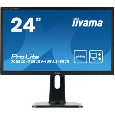 iiyama 24" ProLite XB2483HSU-B3 Monitor Monitors. Part code: XB2483HSU-B3.