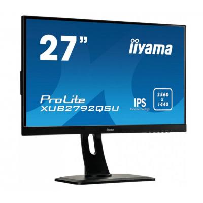 iiyama 27" ProLite XUB2792QSU-B1 Monitor Monitors. Part code: XUB2792QSU-B1.