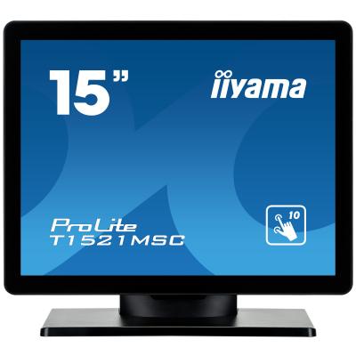 iiyama 15" ProLite T1521MSC-B1 Monitor Monitors. Part code: T1521MSC-B1.