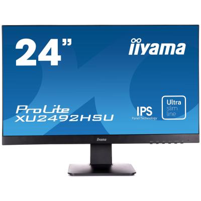 iiyama ProLite XU2492HSU-B1 x 2 & DS1002D-B1 x 1 Bund Monitors. Part code: XU2492HSU-B1.