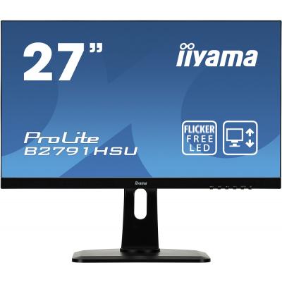 iiyama 27" ProLite B2791HSU-B1 Monitor Monitors. Part code: B2791HSU-B1.