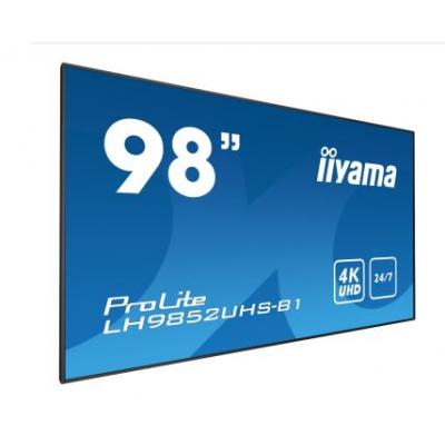 iiyama 98" ProLite LH9852UHS-B1 Display Commercial Displays. Part code: LH9852UHS-B1.