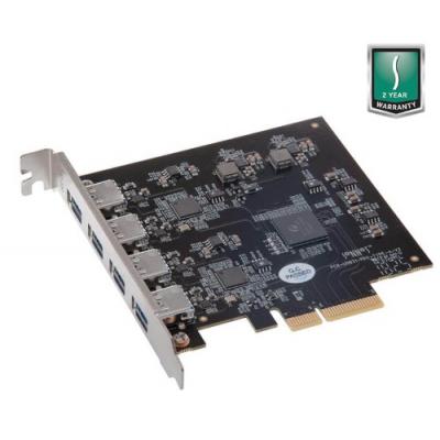 Sonnet Allegro Pro USB3.1 PCIe Broadcast Accessories. Part code: SON-USB3PRO-4P10E.