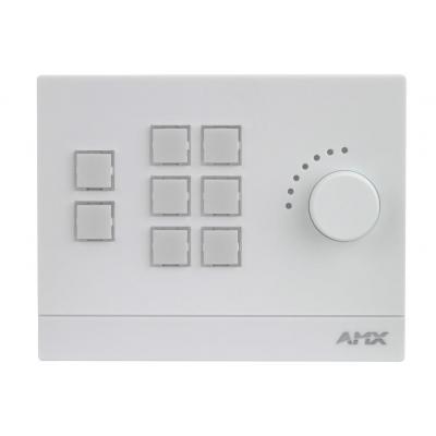 AMX Massio 8 Button Ethernet Pad Control Systems. Part code: FG2102-08-W.