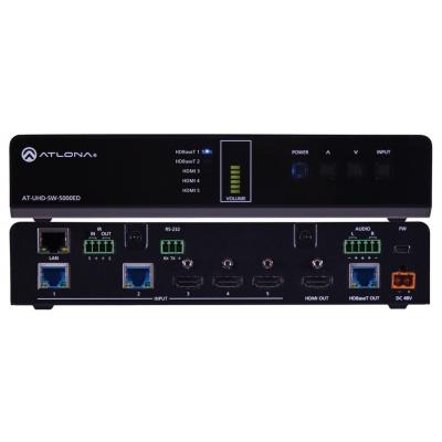 Atlona Technologies AT-UHD-SW-5000ED Switchers. Part code: AT-UHD-SW-5000ED.