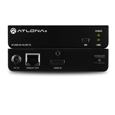 Atlona Technologies AT-HDR-EX-70-2PS CAT5. Part code: AT-HDR-EX-70-2PS.