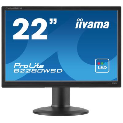 iiyama 22" Prolite B2280WSD-B1 Monitor Monitors. Part code: B2280WSD-B1.