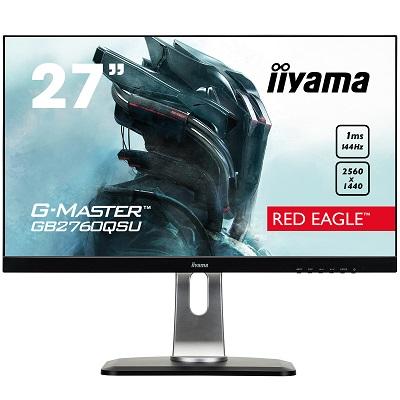 iiyama 27" G-Master Red Eagle GB2760QSU-B1 Monitor Monitors. Part code: GB2760QSU-B1.