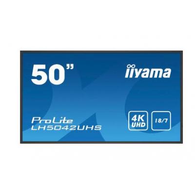 iiyama 50" ProLite LH5042UHS-B1 Display Commercial Displays. Part code: LH5042UHS-B1.