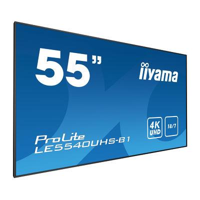 iiyama 55" ProLite LE5540UHS-B1 Display Commercial Displays. Part code: LE5540UHS-B1.