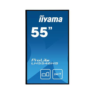 iiyama 55" ProLite LH5546HS-B1 Display Commercial Displays. Part code: LH5546HS-B1.