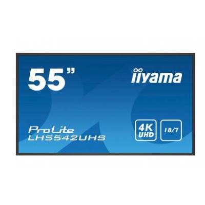 iiyama IIYLCD5542UHS + POLYX30UK Commercial Displays. Part code: LH5542UHS-B1.