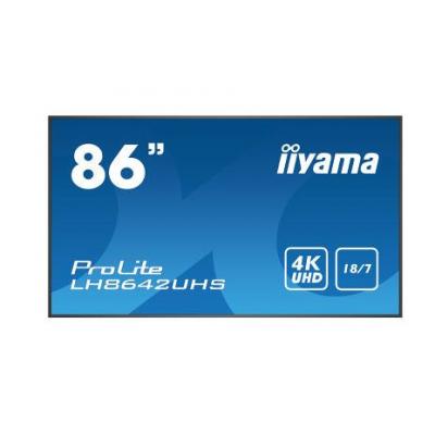 iiyama IIYLCD8642UHS + POLYX50UK Commercial Displays. Part code: LH8642UHS-B1.