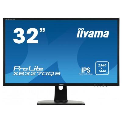 iiyama 32" ProLite XB3270QS-B1 Monitor Monitors. Part code: XB3270QS-B1.